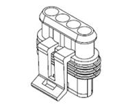 66502S Receptacle Housing